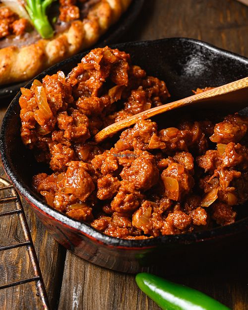 Chorizo vegano at La Cocina de Sofia in Veracruz