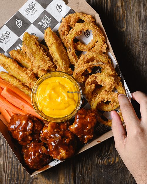 Vegan munchies box at La Cocina de Sofia in Veracruz