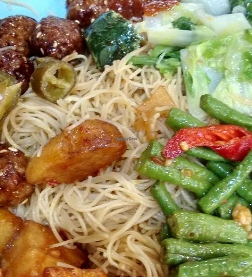 Mixed plate at Fei Cui  Fancy Vegetarian Food 翡翠素食 in Central Singapore