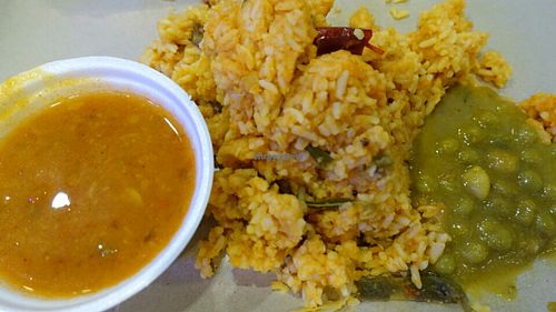 tomatoes rice at Indian Tiffin Centre in West Singapore