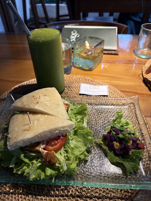 Tofu sandwich   at Sage in Ubud