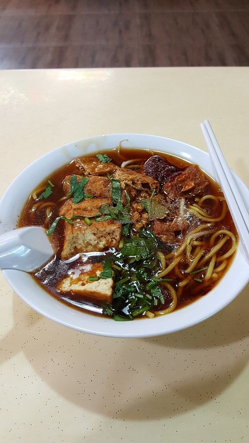 Lor Mee at Xin En Vegetarian 心恩素食 in West Singapore