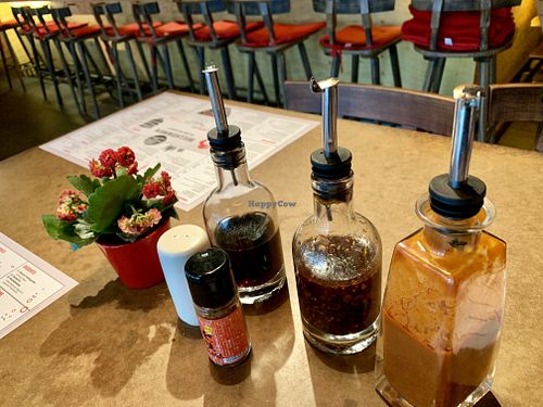 table at MoschMosch in Darmstadt