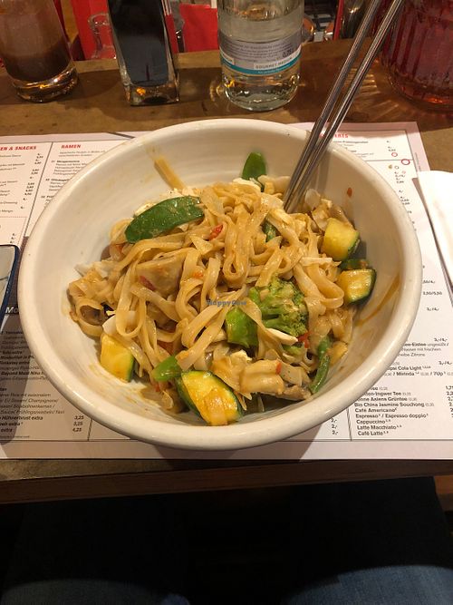 Pinatsu Udon vegan  at MoschMosch in Darmstadt