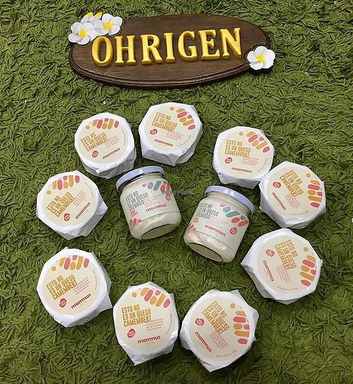 queso camembert vegano at Ohrigen in Zaragoza