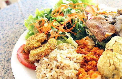 Normal plate that you can make every lunch! Always fresh and organic. at Orgânico Veg in Florianopolis