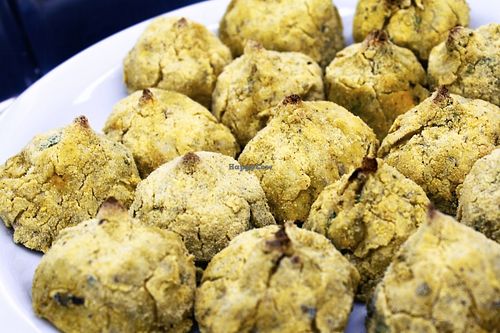  pumpkin empanada at Orgânico Veg in Florianopolis