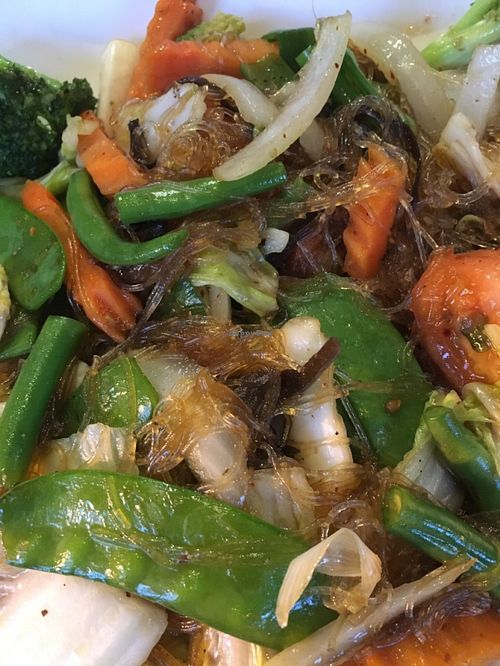 Pad woon sen at I-Thai Restaurant and Sushi Bar in Washington