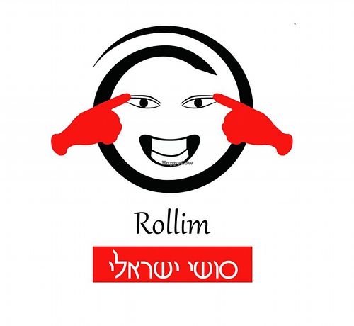 Logo at Rollim Sushi in Rishon Lezion