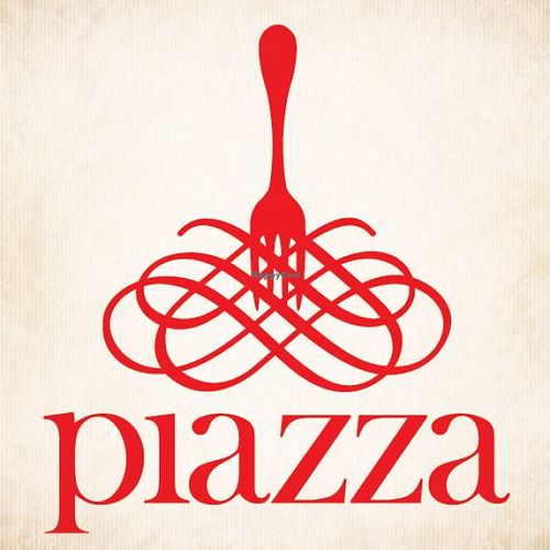 logo at Piazza in Tel Aviv