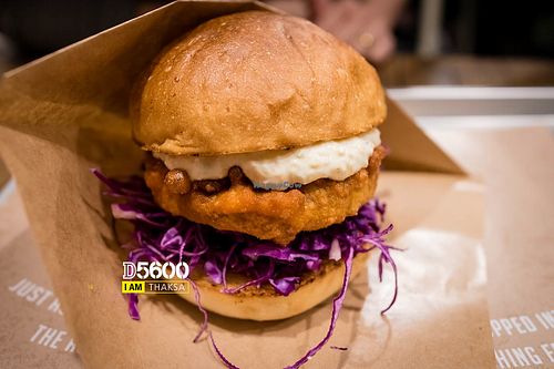 burger at Ain Soph.Ripple Kabukicho in Tokyo