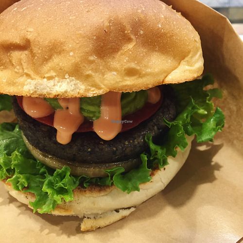 ripple cheese burger  at Ain Soph.Ripple Kabukicho in Tokyo