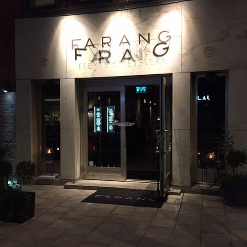 entrance at Farang in Stockholm