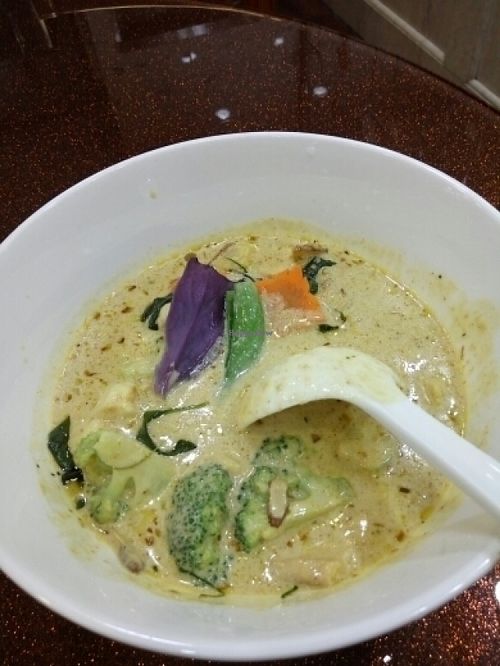 Green Curry at Thai Heavenly Offer Vegetarian in Macau