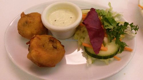 Aloo bonda at Dinithi Restaurant Ury in Newcastle Upon Tyne