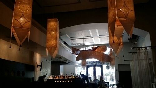 The dining room at Moksha in Bellevue