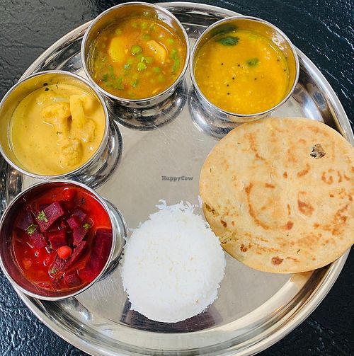 thali at Dabbawalas in Basel
