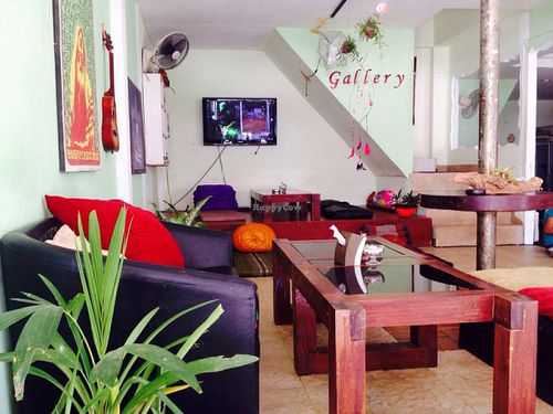 . at Gallery House of Hummus in Koh Phangan