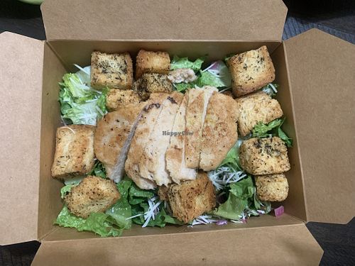 Caesar salad - to go   at Veg Cafe in Sacramento