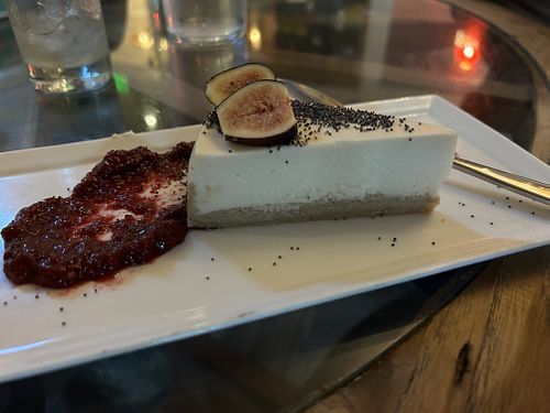 Cheesecake   at Veg Cafe in Sacramento