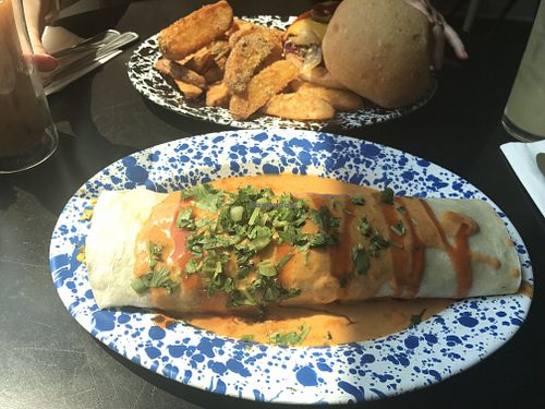 Breakfast burrito  at Veg Cafe in Sacramento