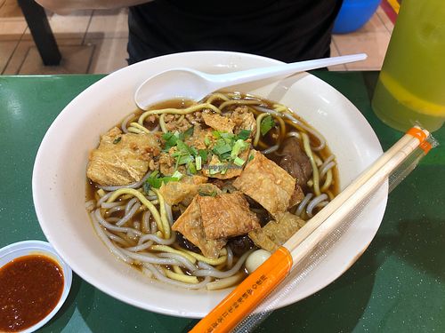 Kway chup no kway -_- at Ginga Vegetarian 银河素食香 - Taman Jurong in West Singapore