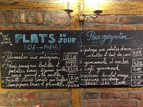 Plats du jour at Le Petit Pressoir in Liege