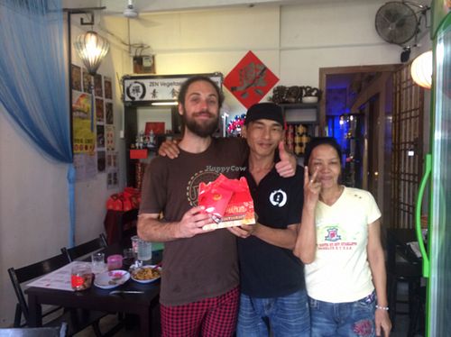 new year present! at Zen Vegetarian Food Store in Johor Bahru