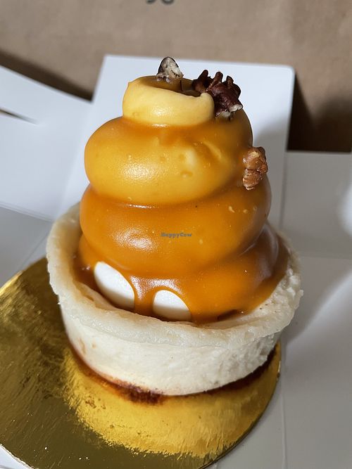 Sticky bun cheesecake  at Vegan Treats Bakery in Bethlehem