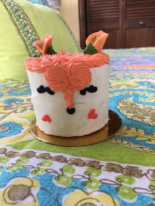 Fox Confetti Cake at Vegan Treats Bakery in Bethlehem