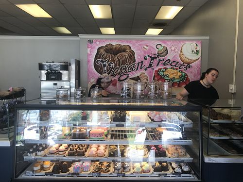 The selection  at Vegan Treats Bakery in Bethlehem
