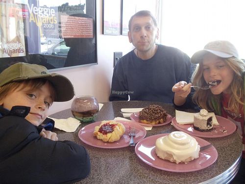 In heaven! at Vegan Treats Bakery in Bethlehem