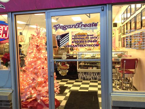 outside-in at Vegan Treats Bakery in Bethlehem