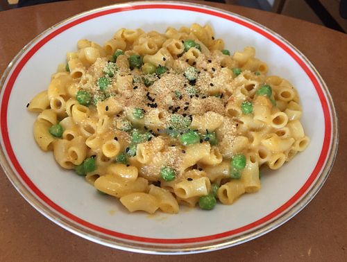 Mac n cheese at Made with Laf in Bratislava