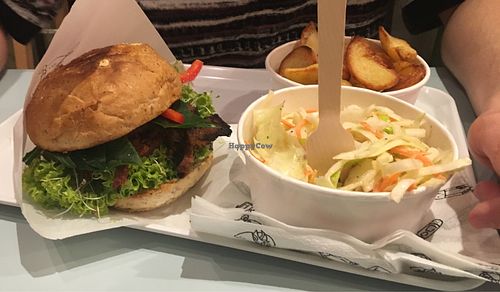 Full meal at Krowarzywa in Krakow