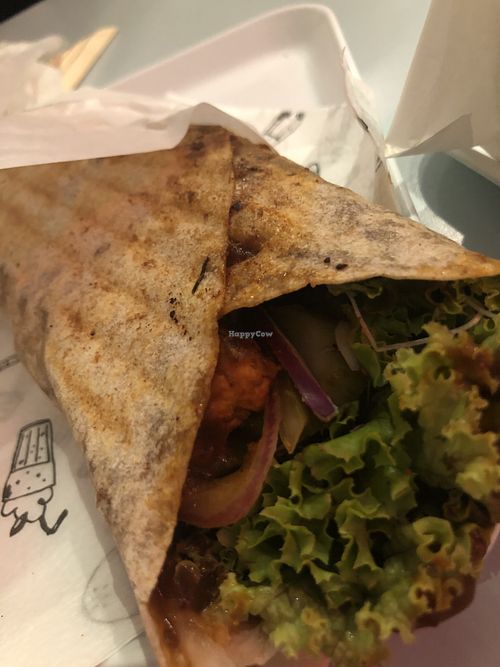 Burrito at Krowarzywa in Krakow