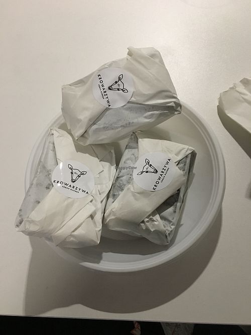 Brownies to go at Krowarzywa in Krakow