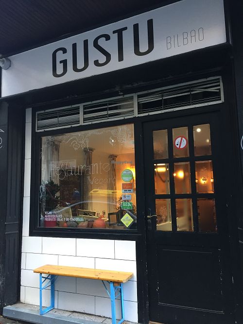Gusto exterior  at Gustu Bilbao in Bilbao