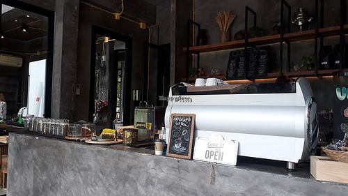 Inside new location at Lek Shop Organic in Koh Phangan