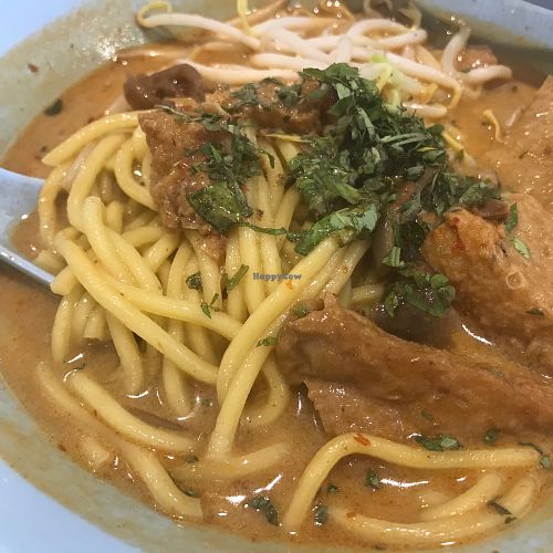 Laksa on Sunday at Dong Shun Vegetarian 東顺素食 in West Singapore