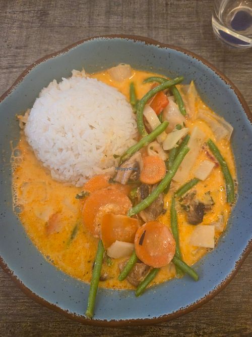 Red thai curry at Asia Van in Ulm