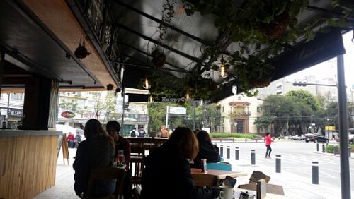 outside seating  at Forever - Polanco in Mexico City