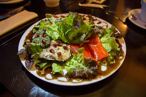 Pchalis asorti - Mixed starters plate at Tbilissi Bar-Resto-Lounge in Saarbrucken