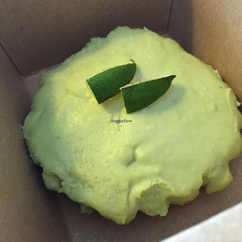 key lime pie at Zest for Life in Amsterdam