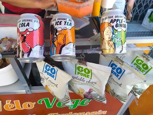 The food to take away at Velo Vege Food Bike in Toulouse