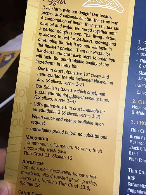 vegan sauce and cheese on menu NOW at Blue Highway Pizza in Ocala