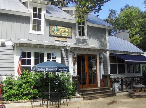 outside  at Old Town Dispensary in Bluffton