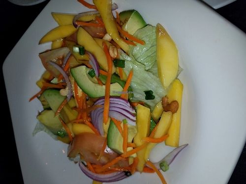 mango salad at Bangkok House in New York City