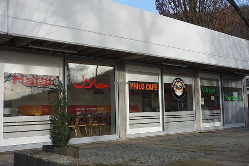 Philo Cafe moved to the new premises in building B4.2 at Philo Cafe in Saarbrucken