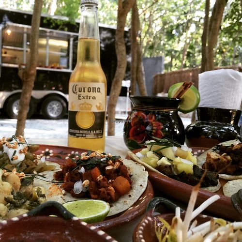 An example of Lunch at Charly's Vegan Tacos - Food Truck in Tulum